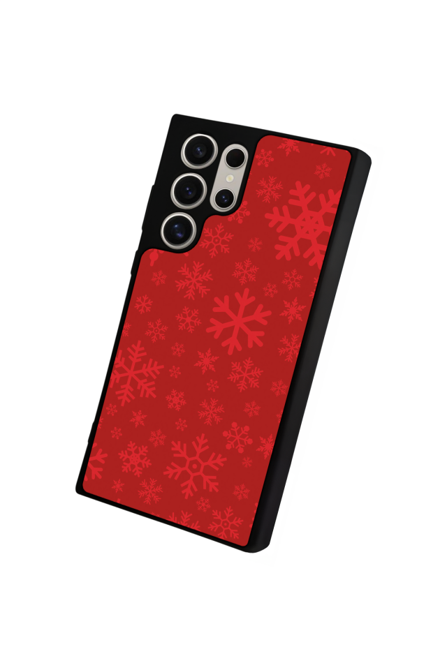 Samsung Galaxy S24 Ultra Uyumlu Yilbasi Christmas Tasarımlı Glossy Premium Kılıf