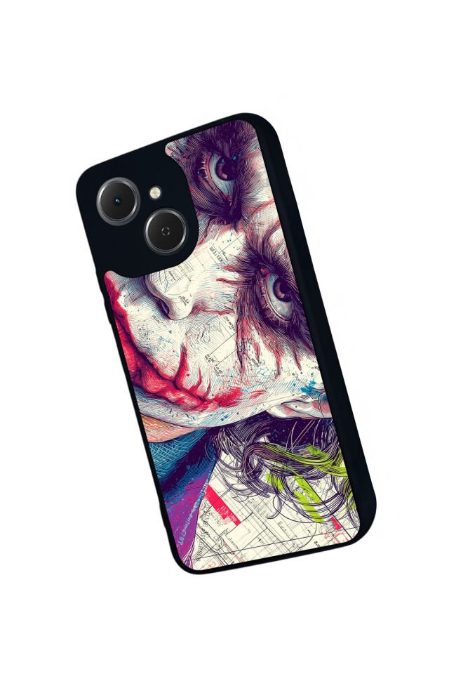Tecno Spark 40C Uyumlu Joker Tasarımlı Glossy Premium Kılıf