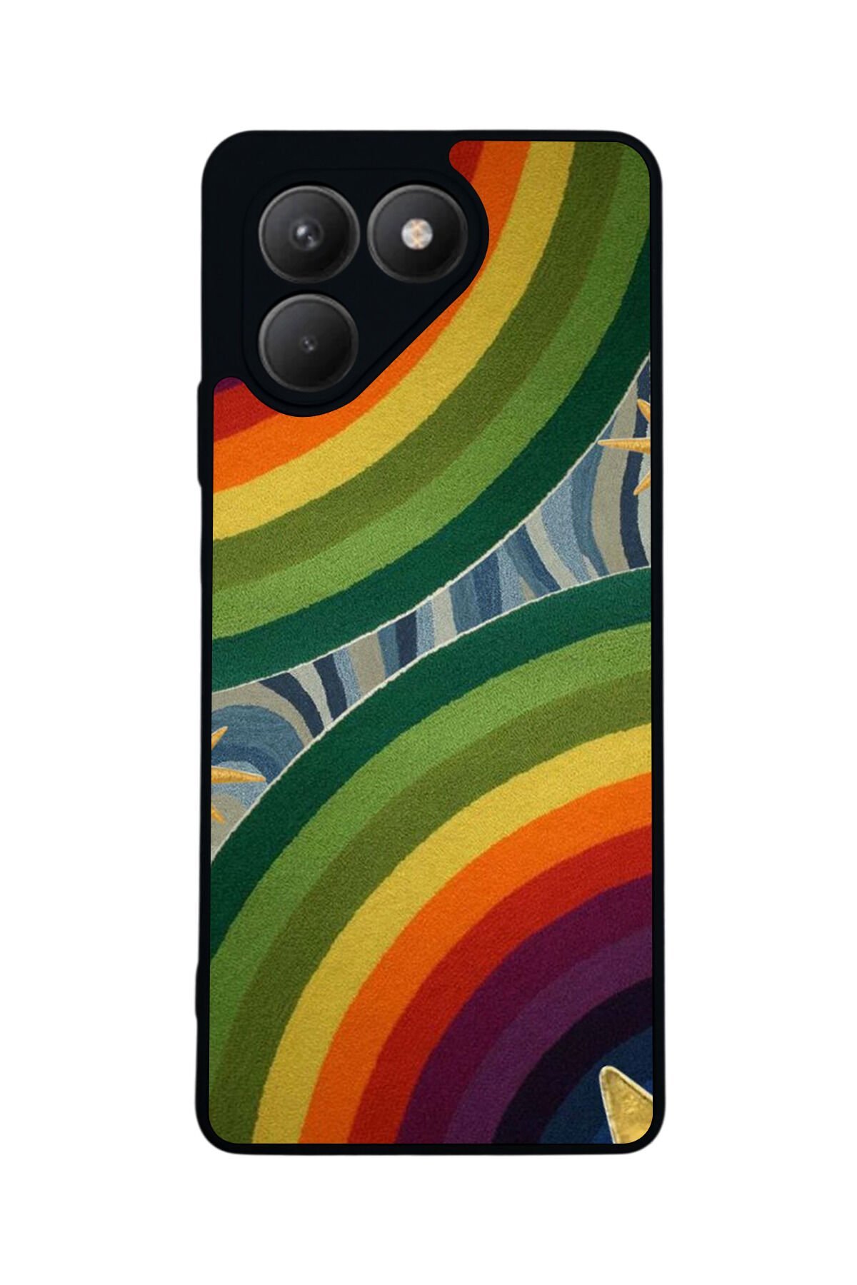 Tecno Pova 7 Mat Uyumlu Siyah Kılıf – Yumuşak Silikon, Koruyucu, Şok Emici Kapak