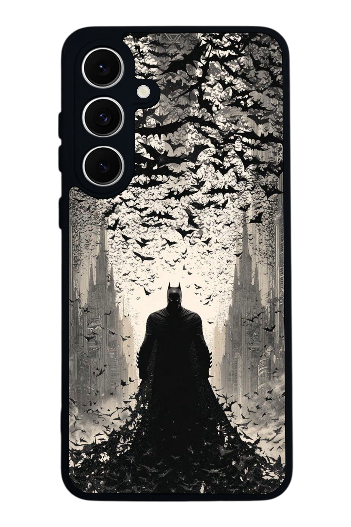 Samsung Galaxy S24 FE Uyumlu Batman Tasarımlı Glossy Premium Kılıf