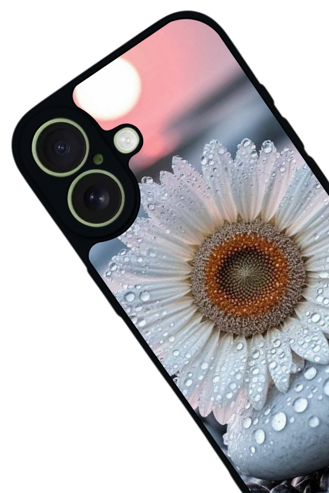 iPhone 17 Uyumlu Cicek Tasarımlı Glossy Premium Kılıf
