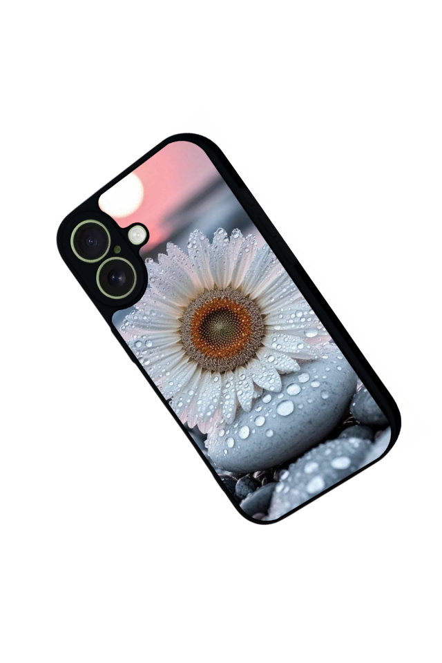 iPhone 17 Uyumlu Cicek Tasarımlı Glossy Premium Kılıf