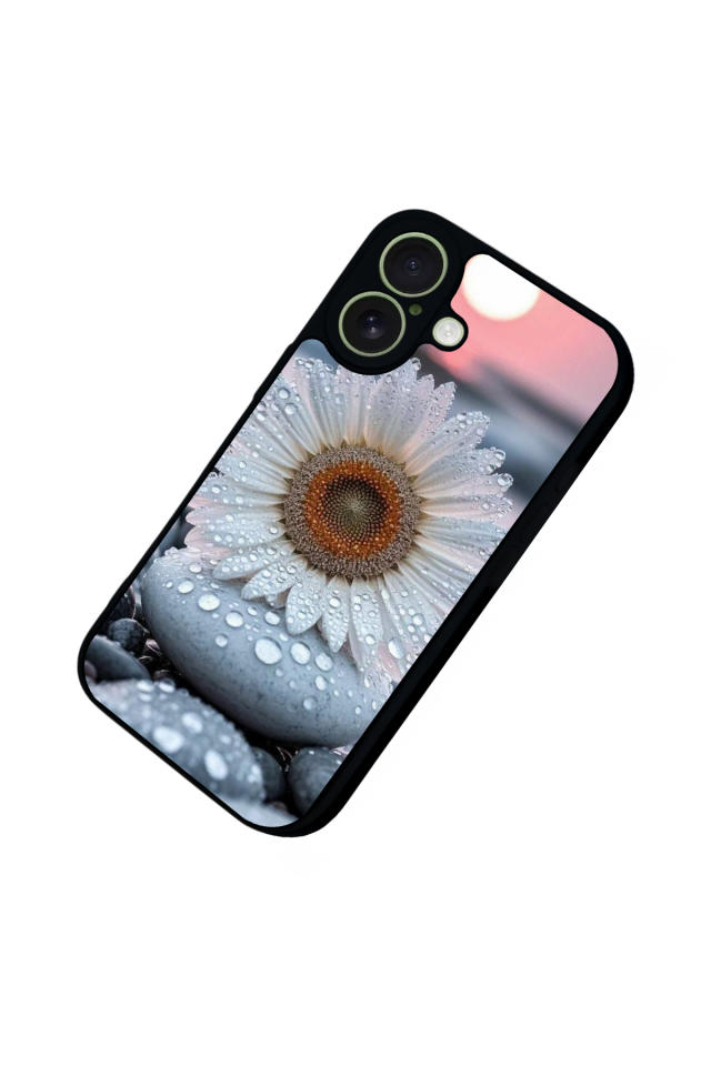 iPhone 17 Uyumlu Cicek Tasarımlı Glossy Premium Kılıf