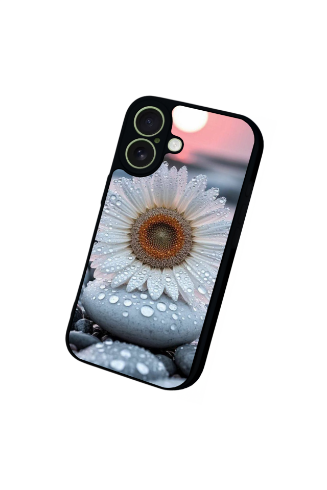 iPhone 17 Uyumlu Cicek Tasarımlı Glossy Premium Kılıf