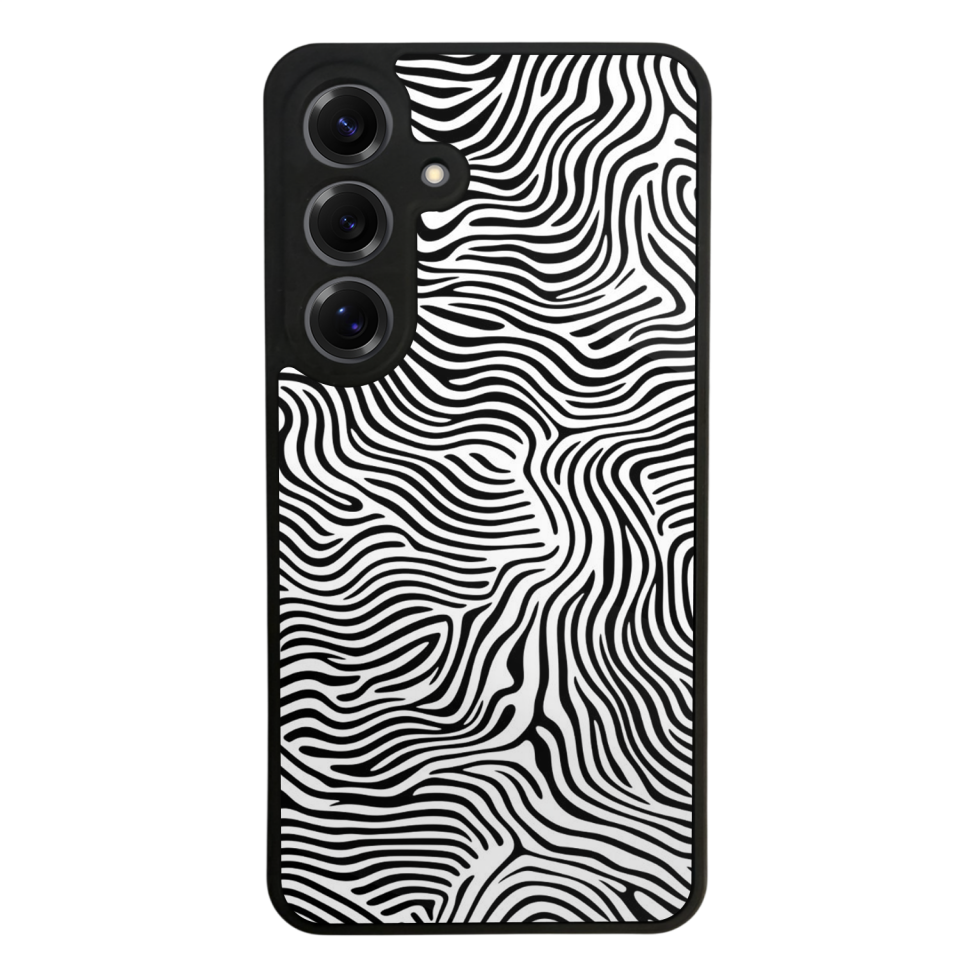 Samsung Galaxy S25 Uyumlu Çizgi Sanatı Tasarımlı Glossy Premium Kılıf