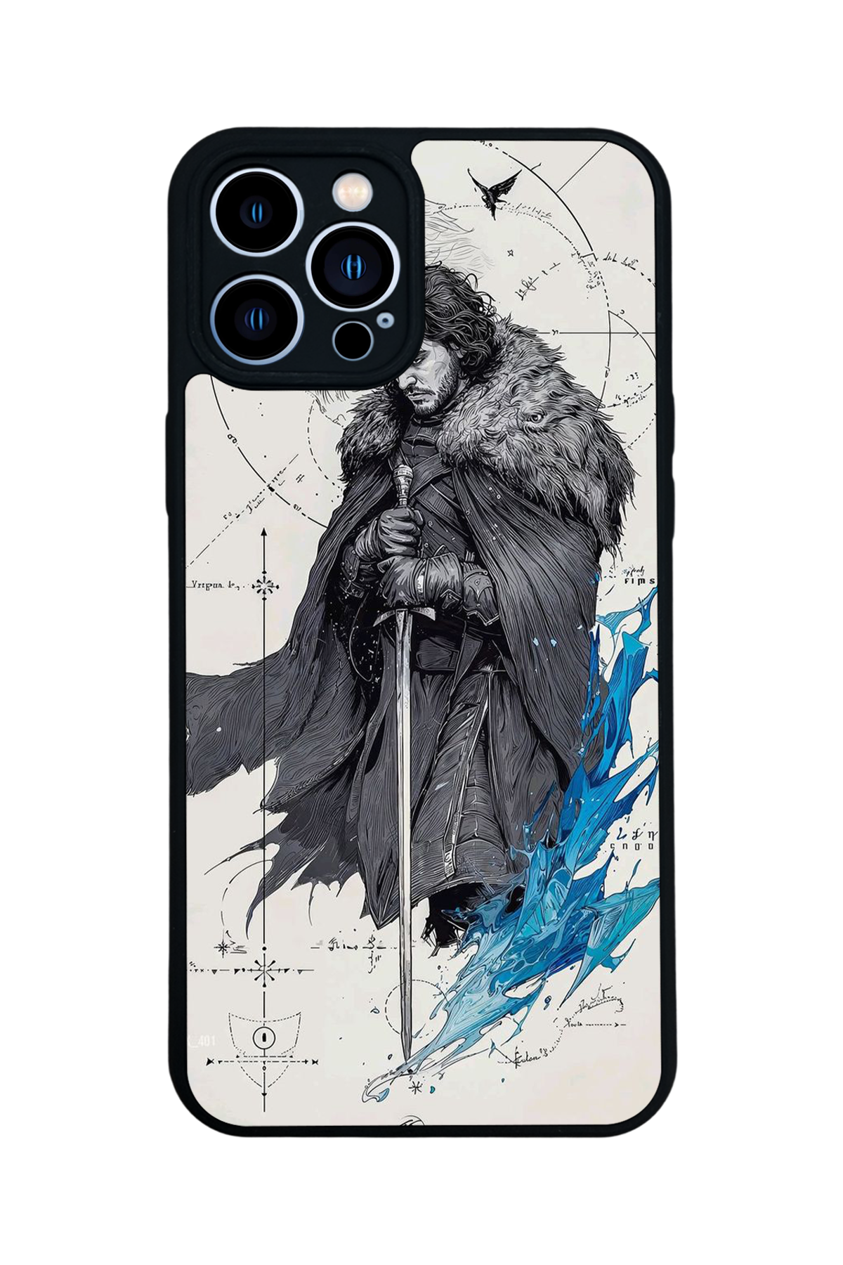iPhone 12 Pro Max Uyumlu GameOfThrones Tasarımlı Glossy Premium Kılıf