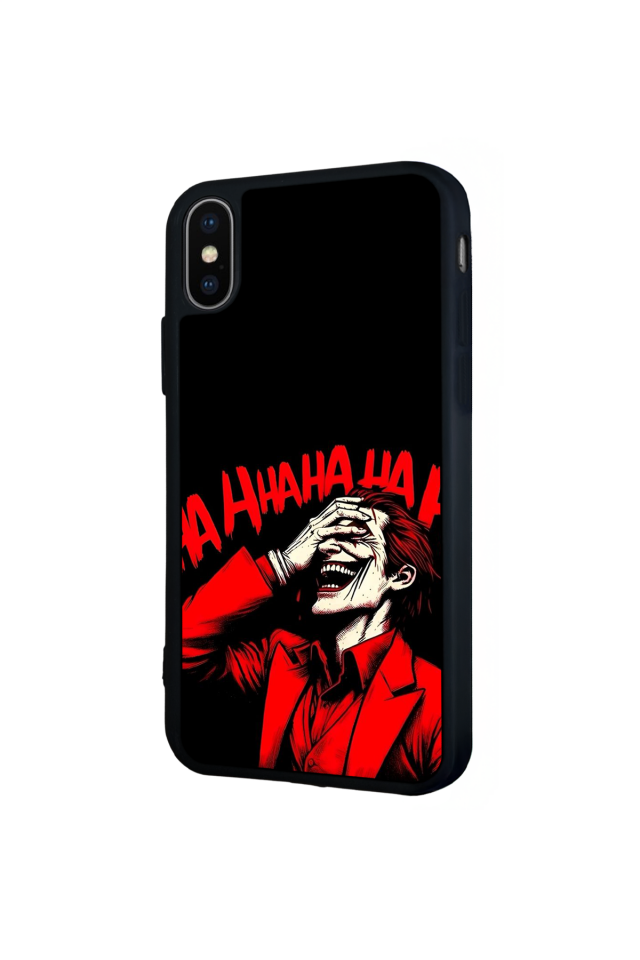 iPhone XS Max Uyumlu Joker Tasarımlı Glossy Premium Kılıf