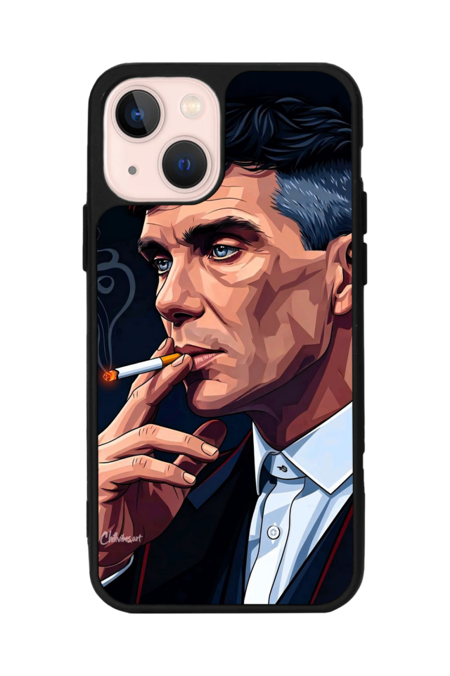 iPhone 15 Plus Uyumlu Peaky Blinders Tasarımlı Glossy Premium Kılıf