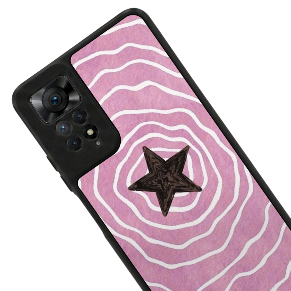 Xiaomi Redmi Note 11 Pro Uyumlu Retro Yildizlar Tasarımlı Glossy Premium Kılıf