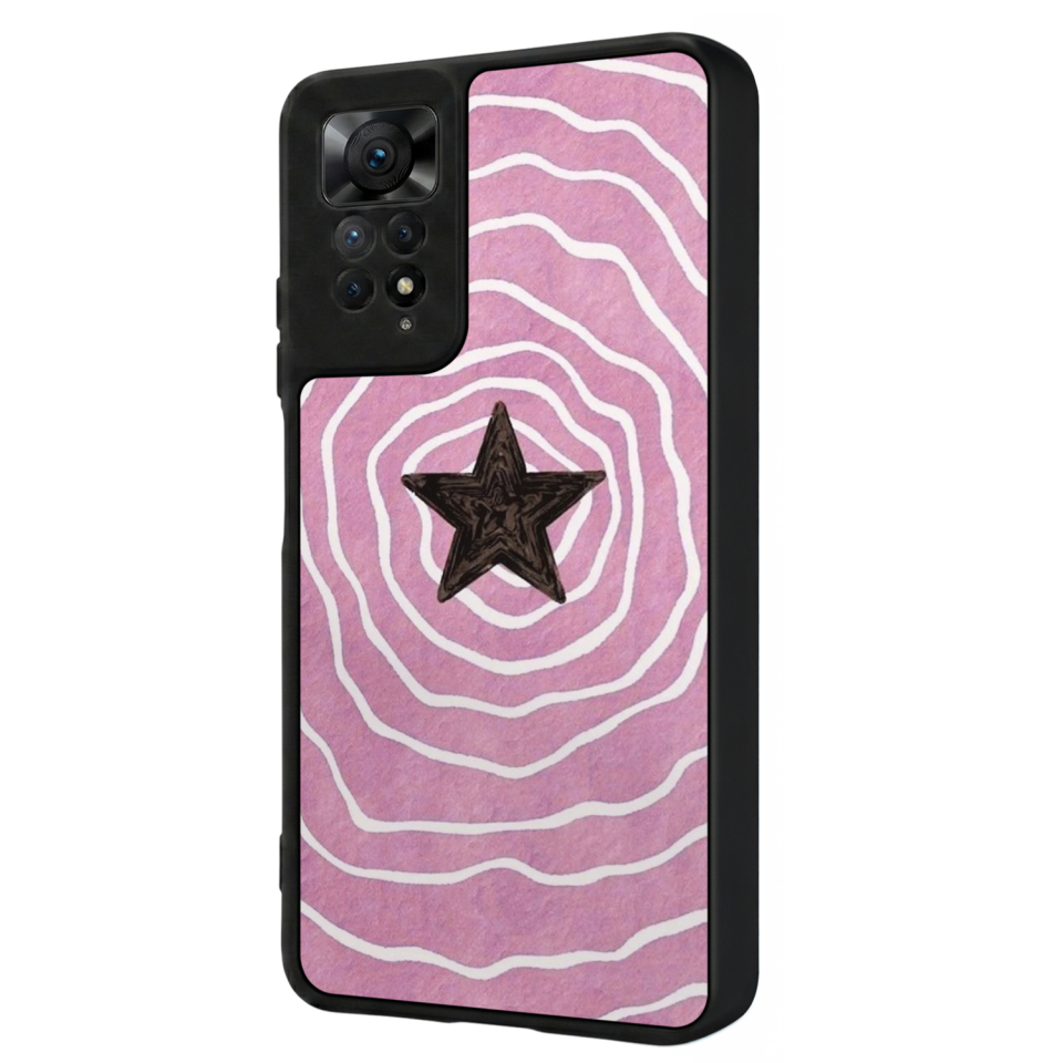 Xiaomi Redmi Note 11 Pro Uyumlu Retro Yildizlar Tasarımlı Glossy Premium Kılıf