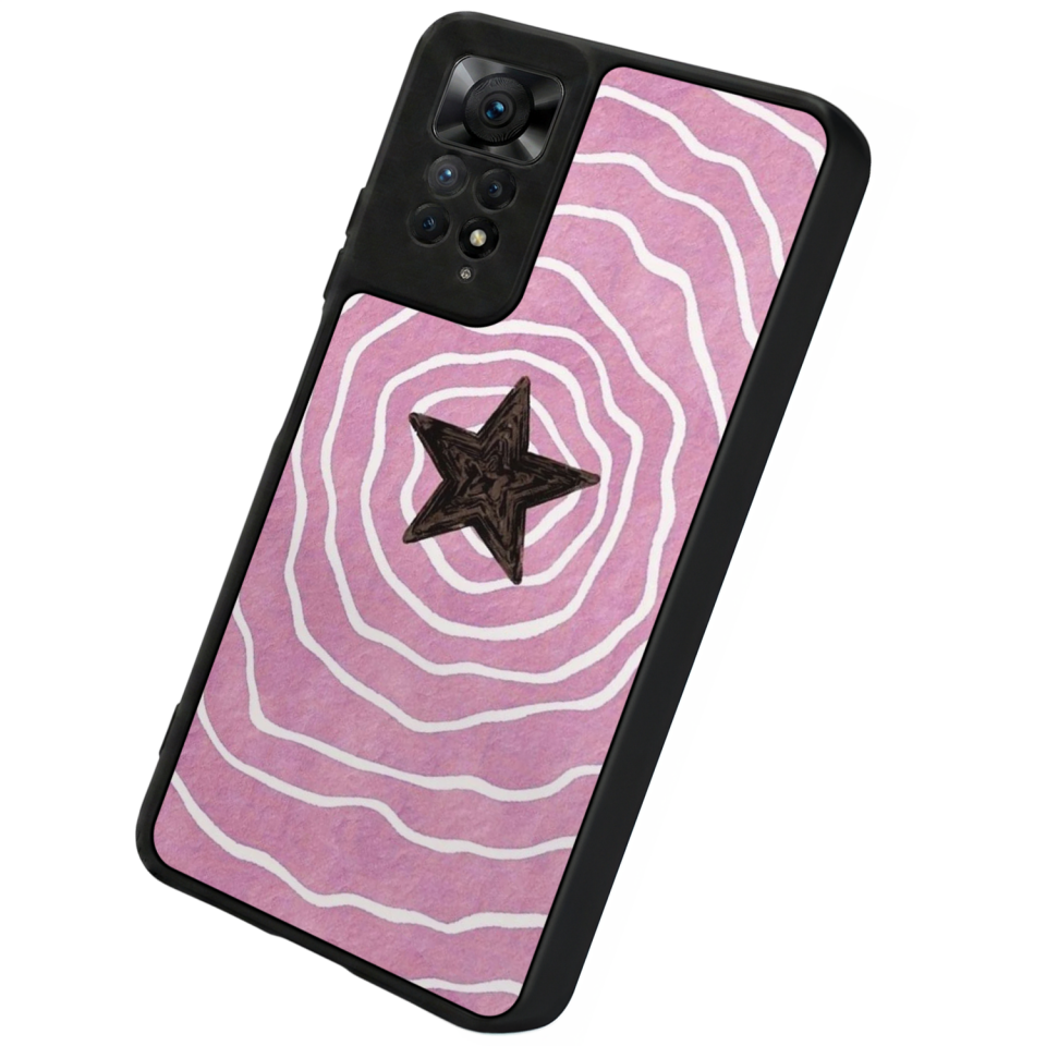 Xiaomi Redmi Note 11 Pro Uyumlu Retro Yildizlar Tasarımlı Glossy Premium Kılıf