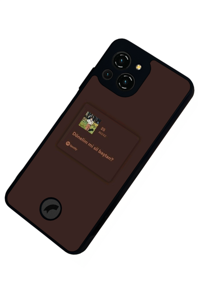 Reeder S23 Pro Max Uyumlu Sarki Sozleri Tasarımlı Glossy Premium Kılıf