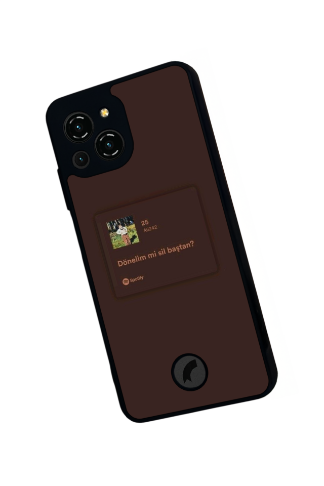 Reeder S23 Pro Max Uyumlu Sarki Sozleri Tasarımlı Glossy Premium Kılıf