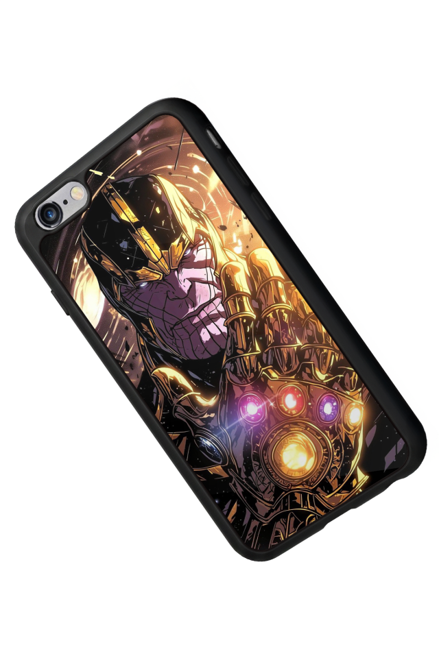 iPhone 6 Plus Uyumlu Thanos Tasarımlı Glossy Premium Kılıf