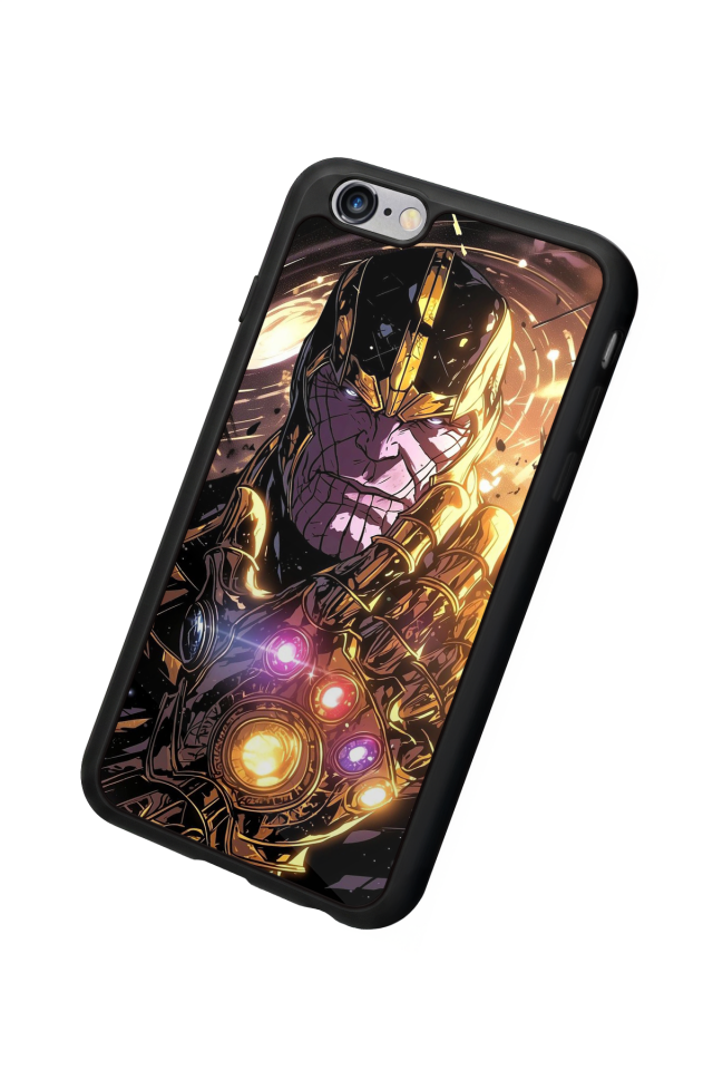 iPhone 6 Plus Uyumlu Thanos Tasarımlı Glossy Premium Kılıf