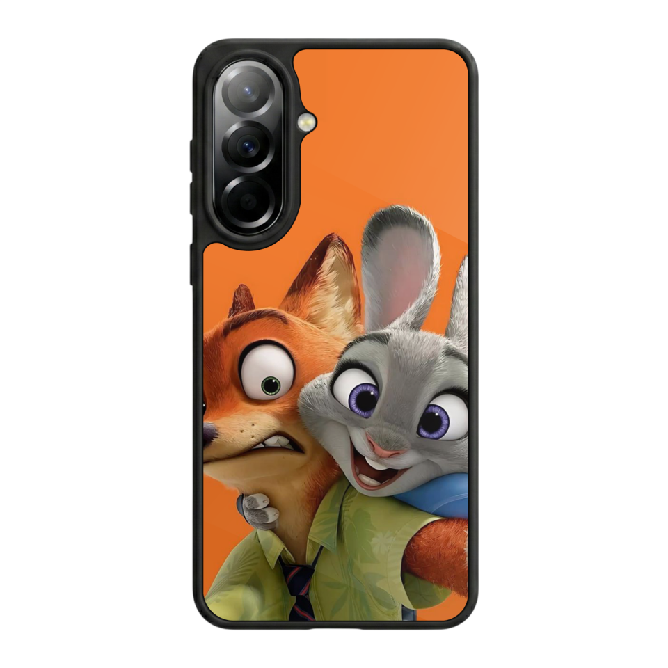 Samsung Galaxy A37 Uyumlu Zootropolis Tasarımlı Glossy Premium Kılıf