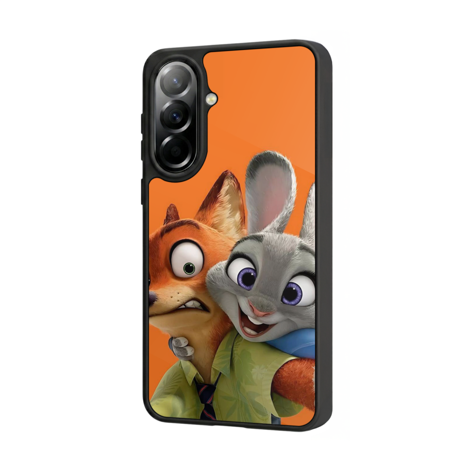 Samsung Galaxy A37 Uyumlu Zootropolis Tasarımlı Glossy Premium Kılıf