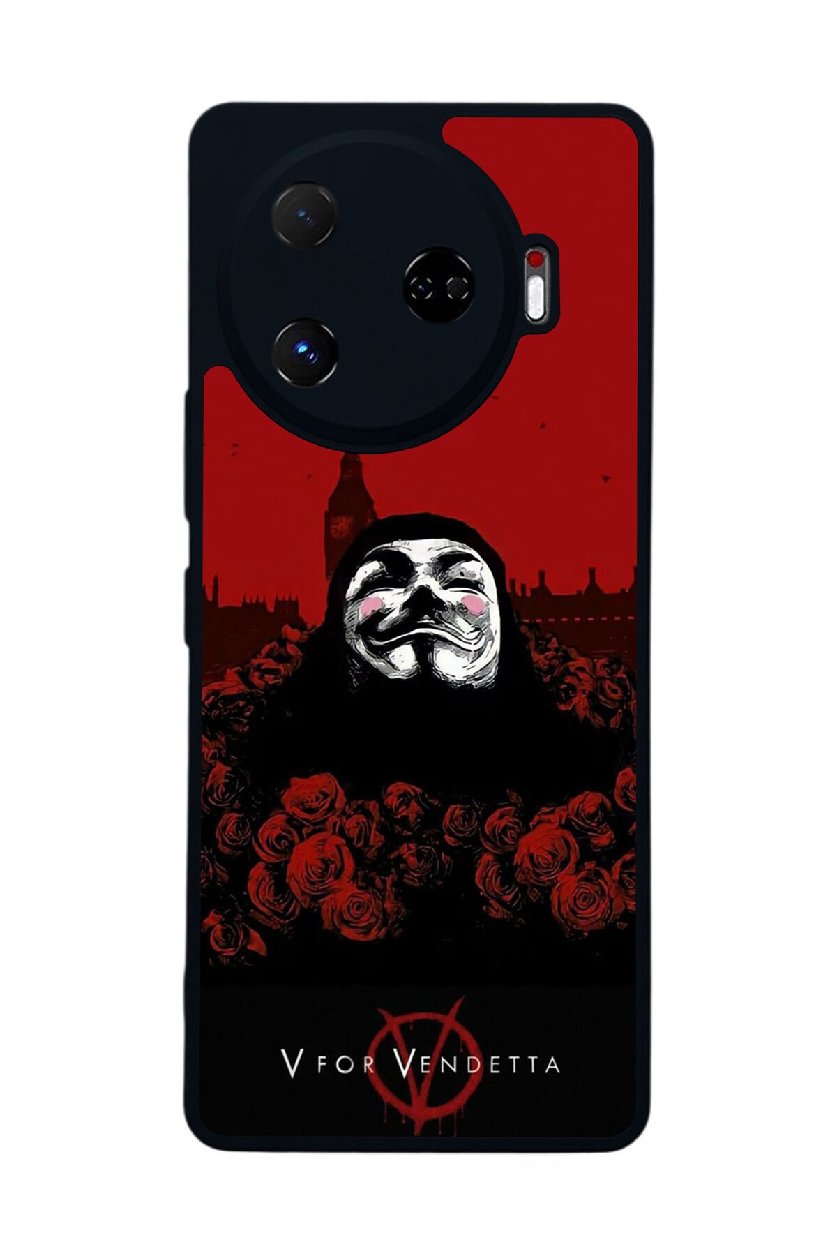 Tecno Camon 30 Pro Uyumlu Vendetta Tasarımlı Glossy Premium Kılıf