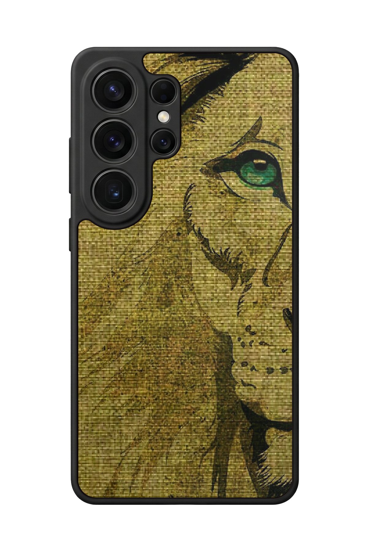 Samsung Galaxy S26 Ultra Uyumlu Aslan Tasarımlı Glossy Premium Kılıf