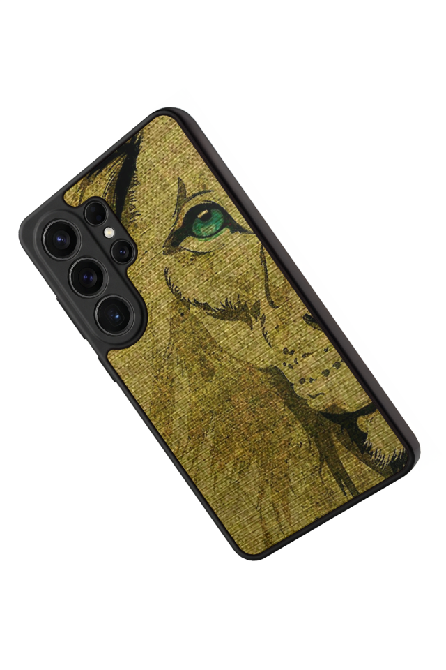 Samsung Galaxy S26 Ultra Uyumlu Aslan Tasarımlı Glossy Premium Kılıf