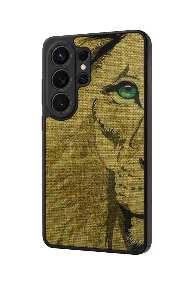 Samsung Galaxy S26 Ultra Uyumlu Aslan Tasarımlı Glossy Premium Kılıf