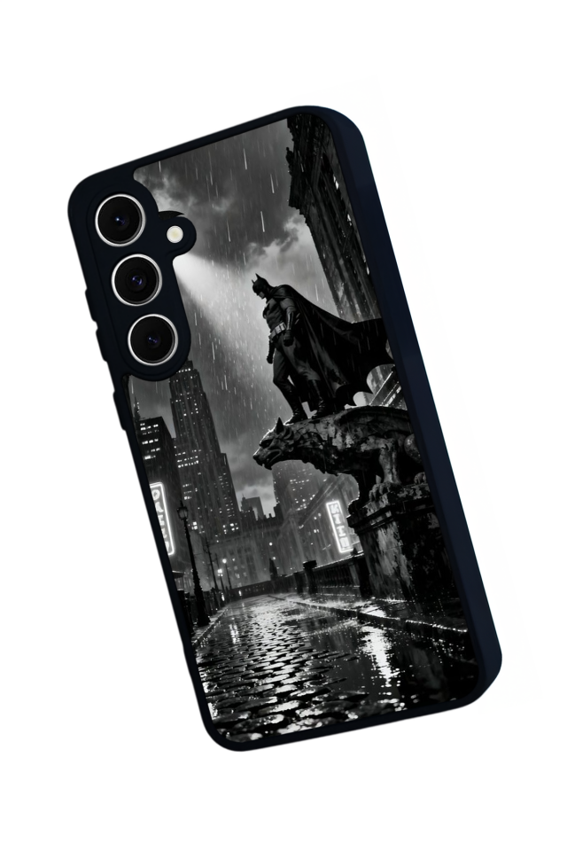 Samsung Galaxy S24 FE Uyumlu Batman Tasarımlı Glossy Premium Kılıf