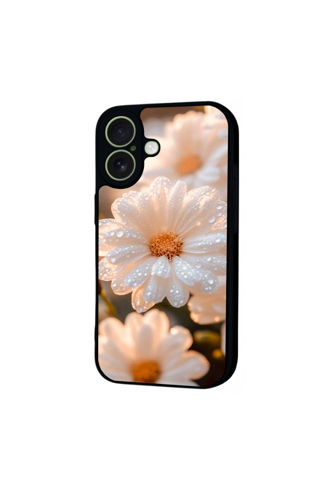 iPhone 17 Uyumlu Cicek Tasarımlı Glossy Premium Kılıf