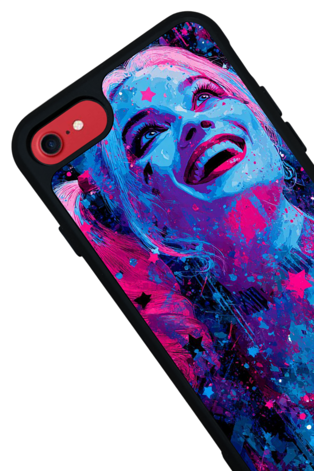 iPhone 8 Uyumlu HarleyQueen Tasarımlı Glossy Premium Kılıf