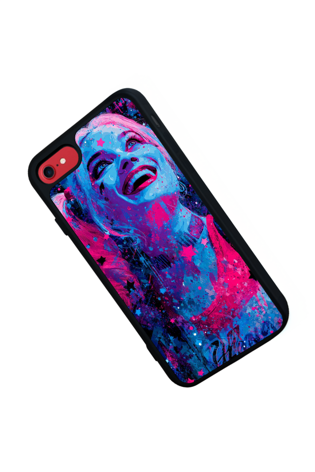 iPhone 8 Uyumlu HarleyQueen Tasarımlı Glossy Premium Kılıf