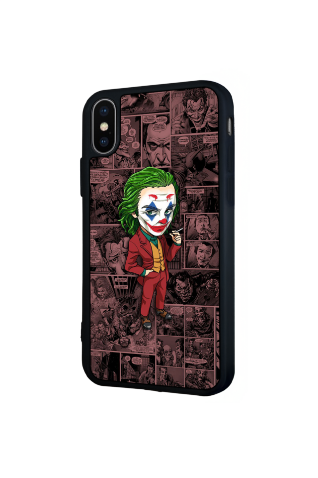 iPhone XS Max Uyumlu Joker Tasarımlı Glossy Premium Kılıf