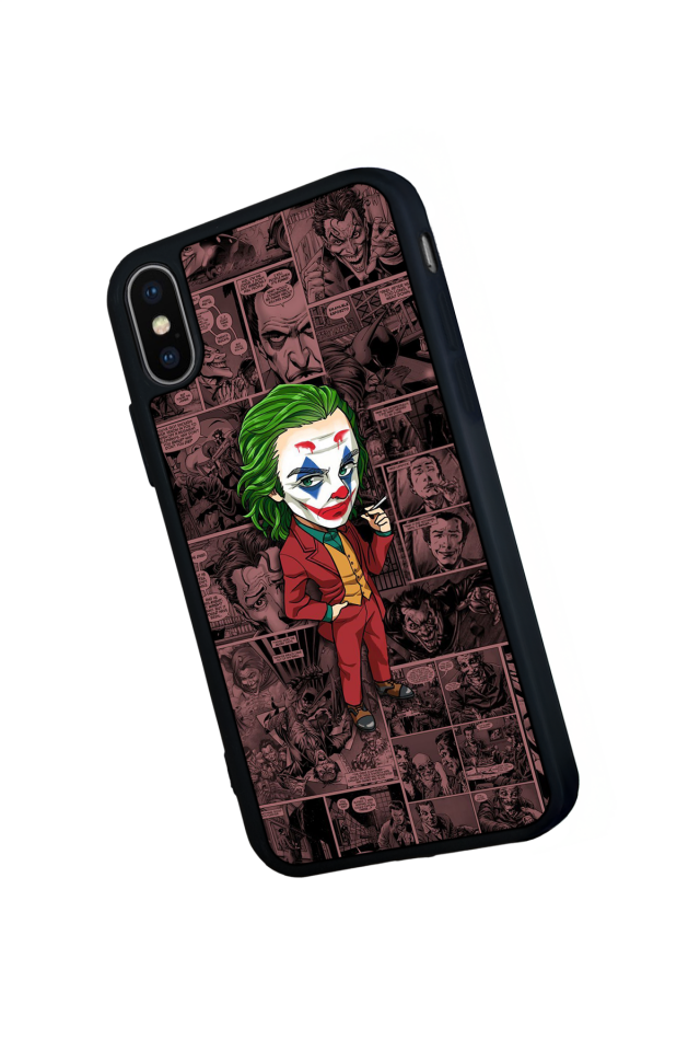 iPhone XS Max Uyumlu Joker Tasarımlı Glossy Premium Kılıf