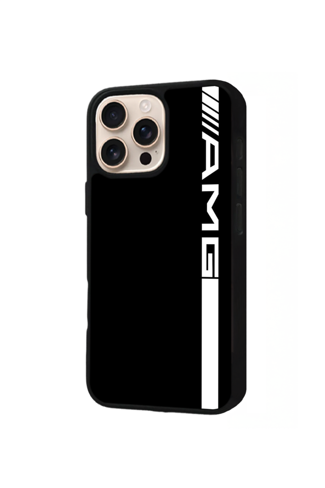 iPhone 16 Pro Max Uyumlu Mercedes Tasarımlı Glossy Premium Kılıf
