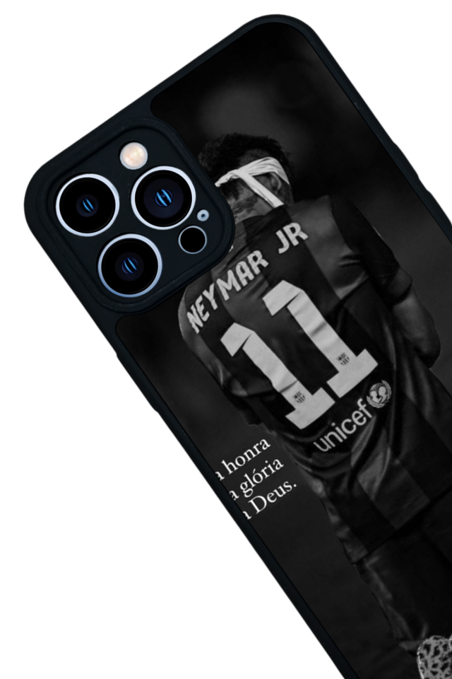 iPhone 12 Pro Max Uyumlu Neymar Tasarımlı Glossy Premium Kılıf