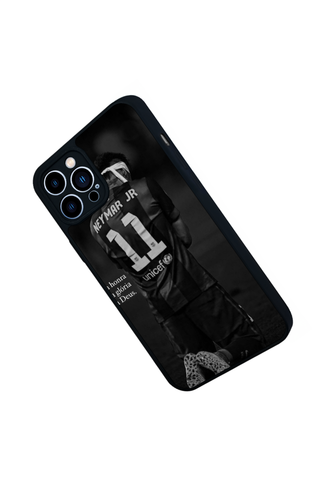 iPhone 12 Pro Max Uyumlu Neymar Tasarımlı Glossy Premium Kılıf