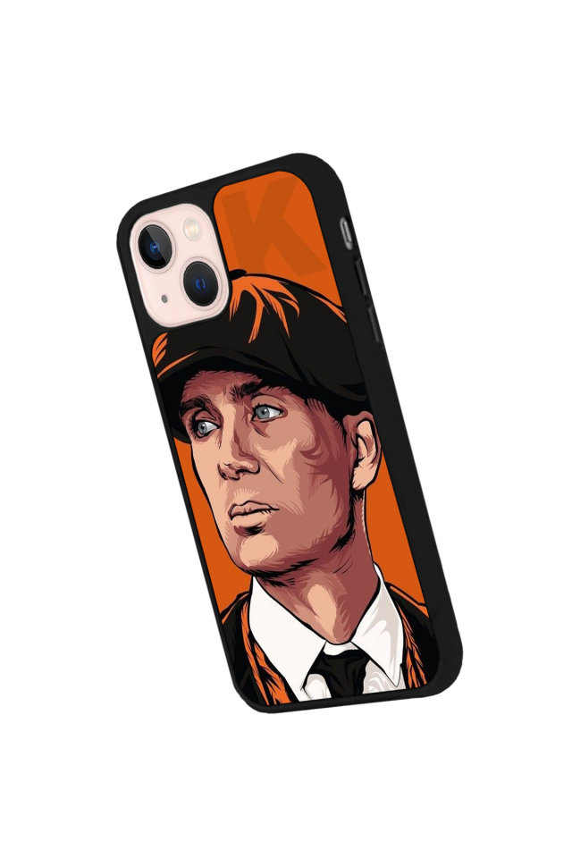 iPhone 15 Plus Uyumlu Peaky Blinders Tasarımlı Glossy Premium Kılıf