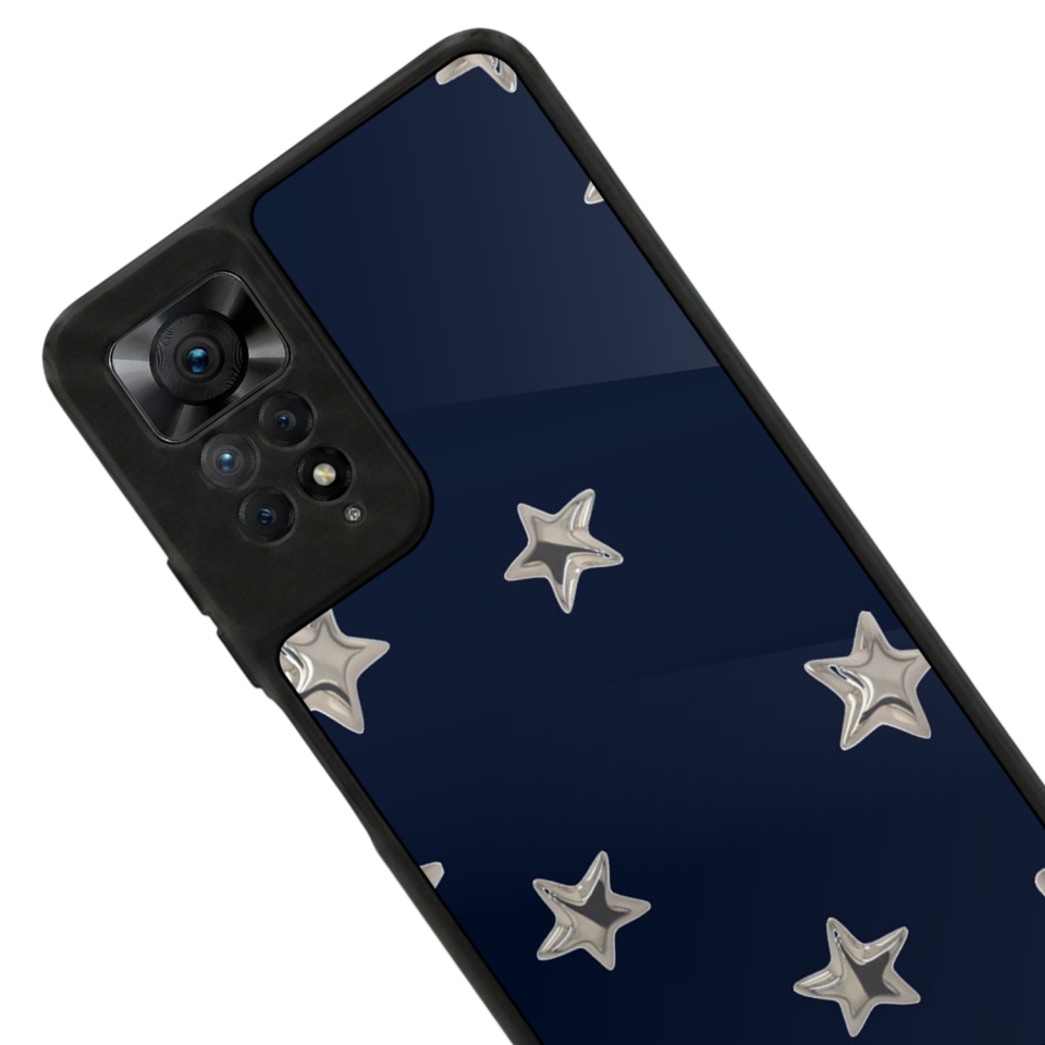 Xiaomi Redmi Note 11 Pro Uyumlu Retro Yildizlar Tasarımlı Glossy Premium Kılıf