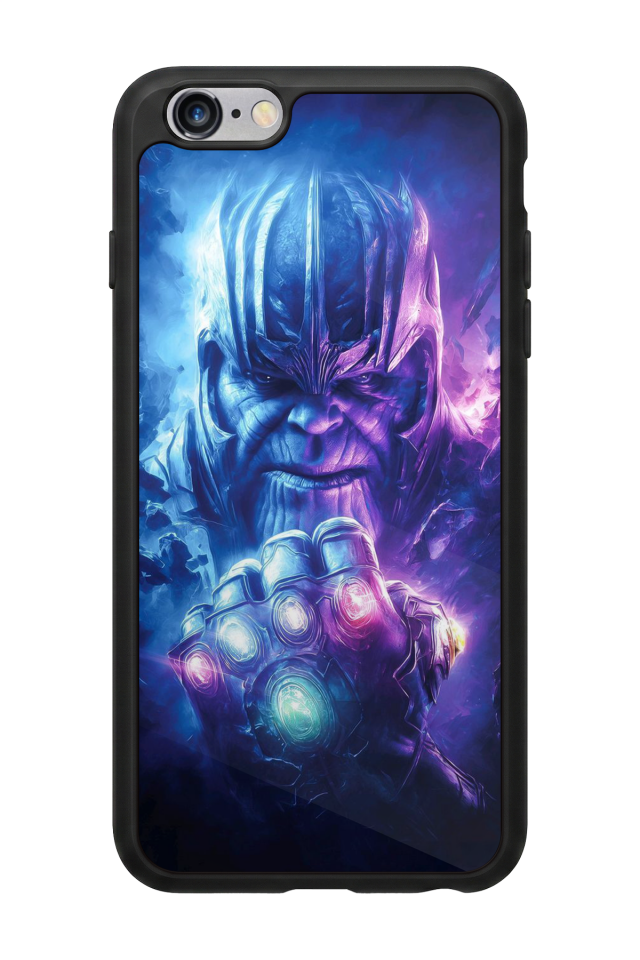 iPhone 6 Plus Uyumlu Thanos Tasarımlı Glossy Premium Kılıf