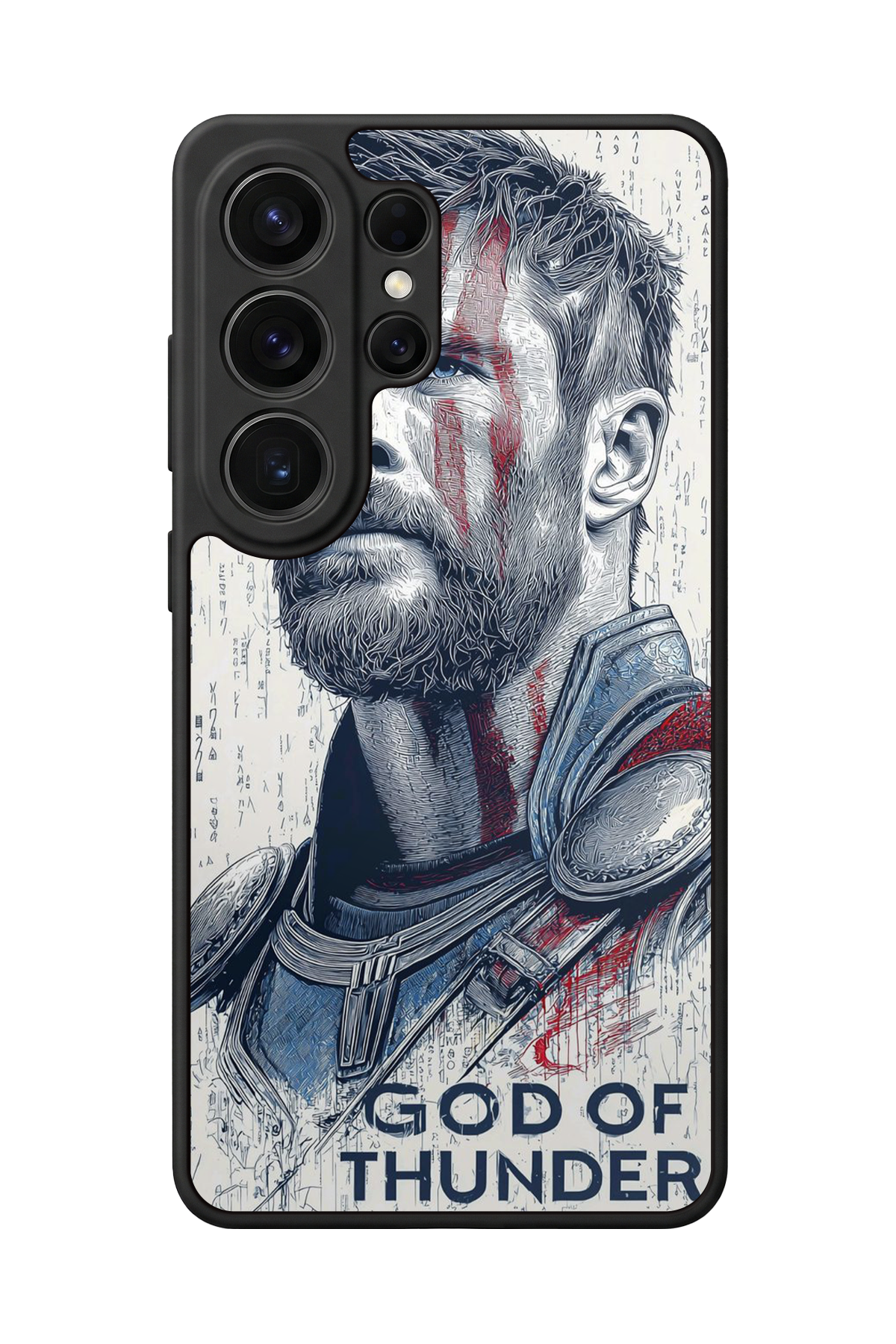 Samsung Galaxy S26 Ultra Uyumlu Thor Tasarımlı Glossy Premium Kılıf