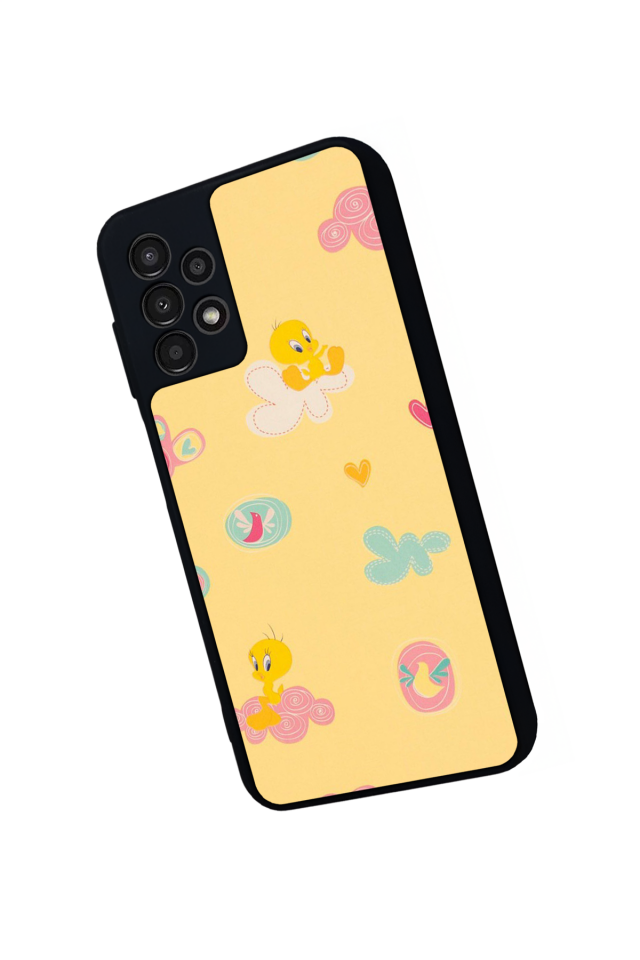 Samsung Galaxy A23 Uyumlu Tweety Tasarımlı Glossy Premium Kılıf