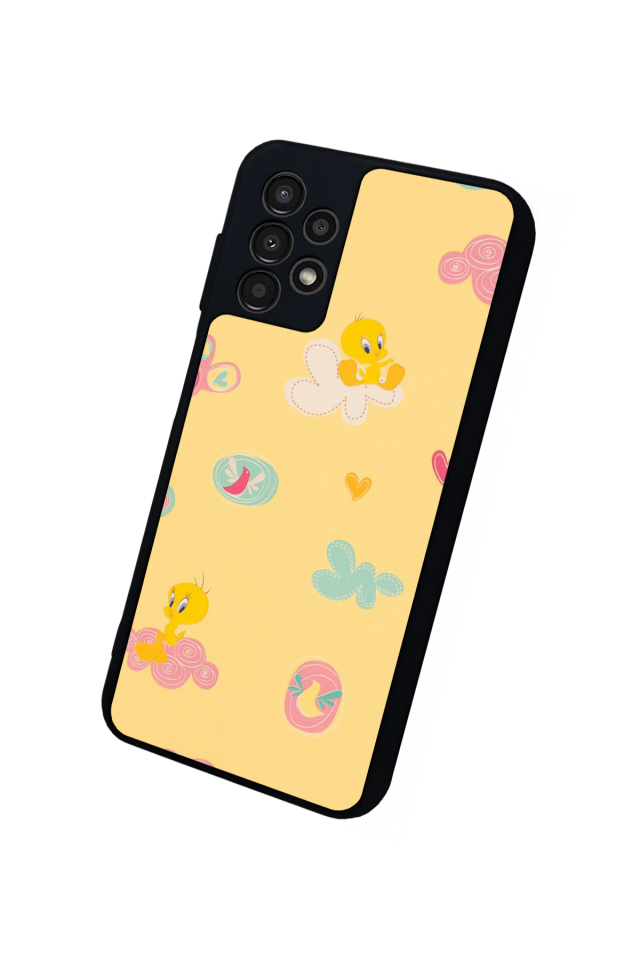 Samsung Galaxy A23 Uyumlu Tweety Tasarımlı Glossy Premium Kılıf