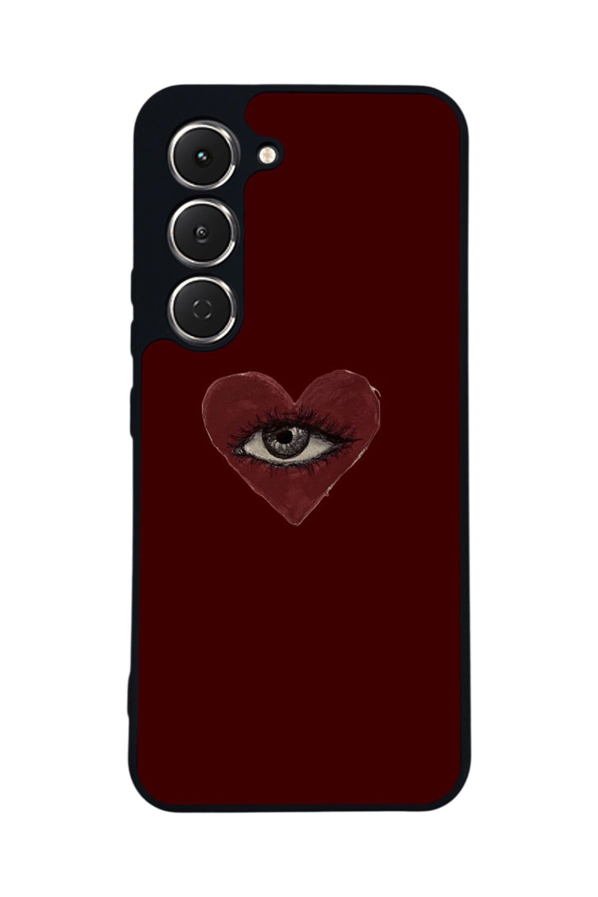Tecno Spark 40 Pro Uyumlu Kalp Love Tasarımlı Glossy Premium Kılıf