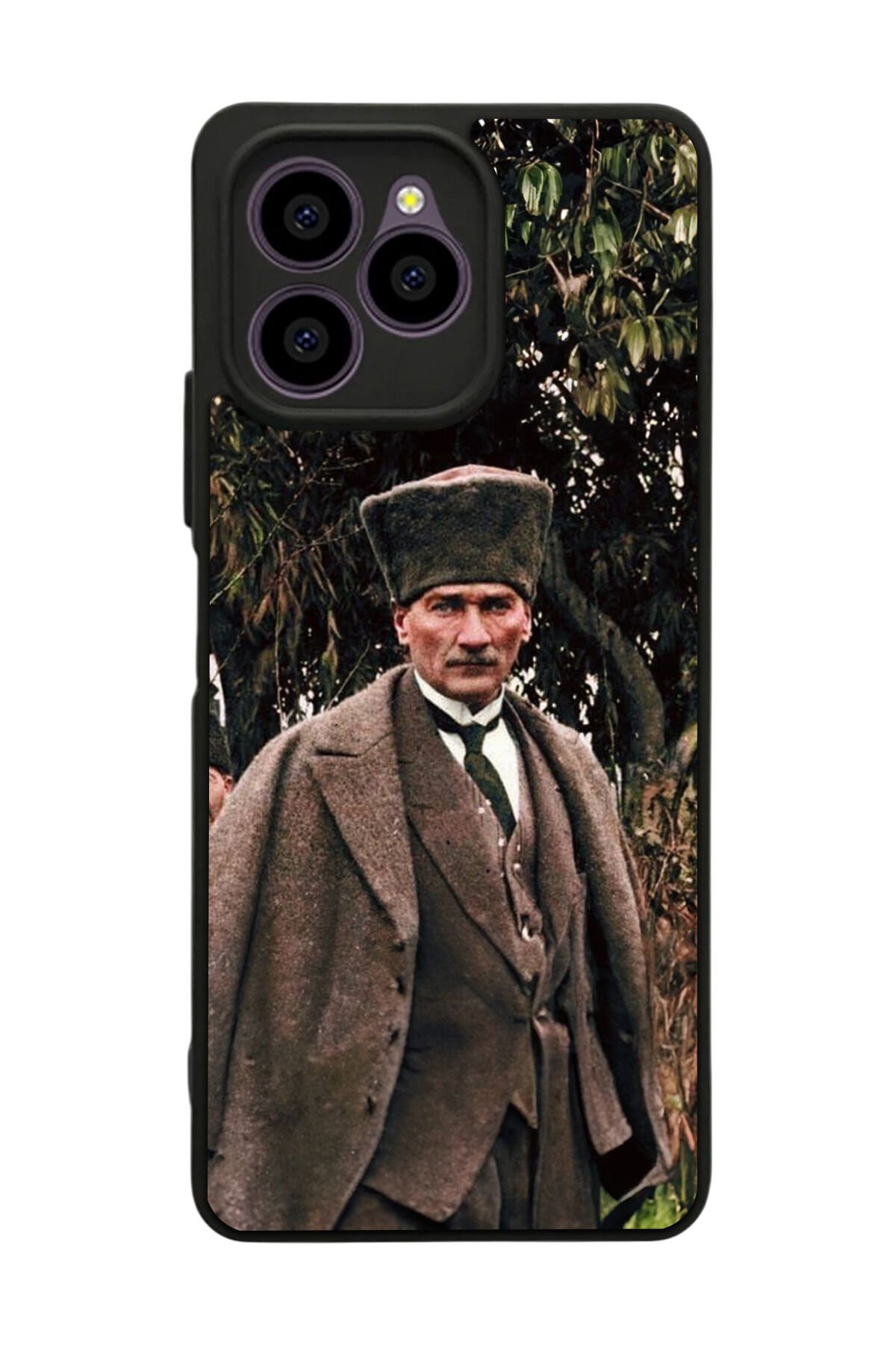 Omix X6 Uyumlu Mustafa Kemal Ataturk Tasarımlı Glossy Premium Kılıf