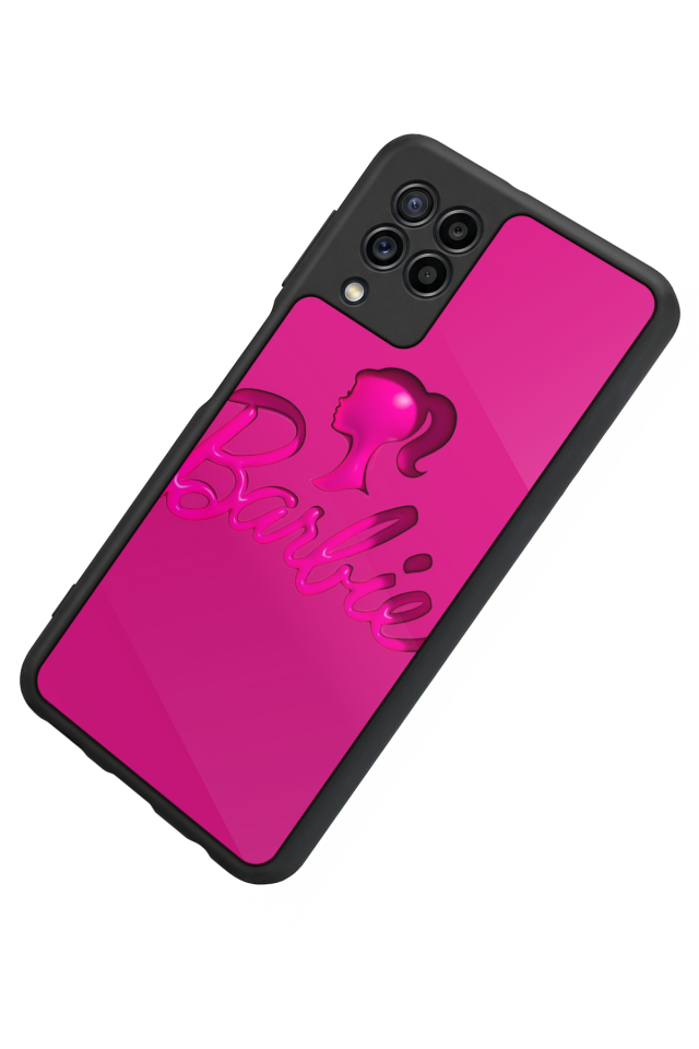 Samsung Galaxy M32 Uyumlu Barbie Tasarımlı Glossy Premium Kılıf