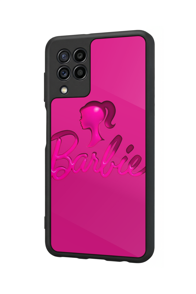 Samsung Galaxy M32 Uyumlu Barbie Tasarımlı Glossy Premium Kılıf