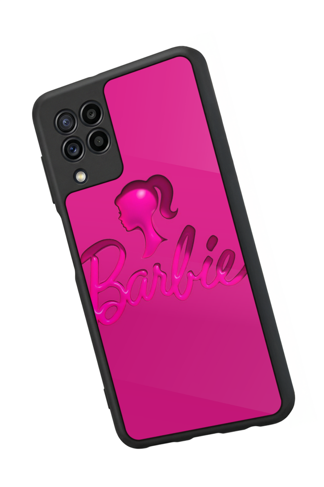 Samsung Galaxy M32 Uyumlu Barbie Tasarımlı Glossy Premium Kılıf