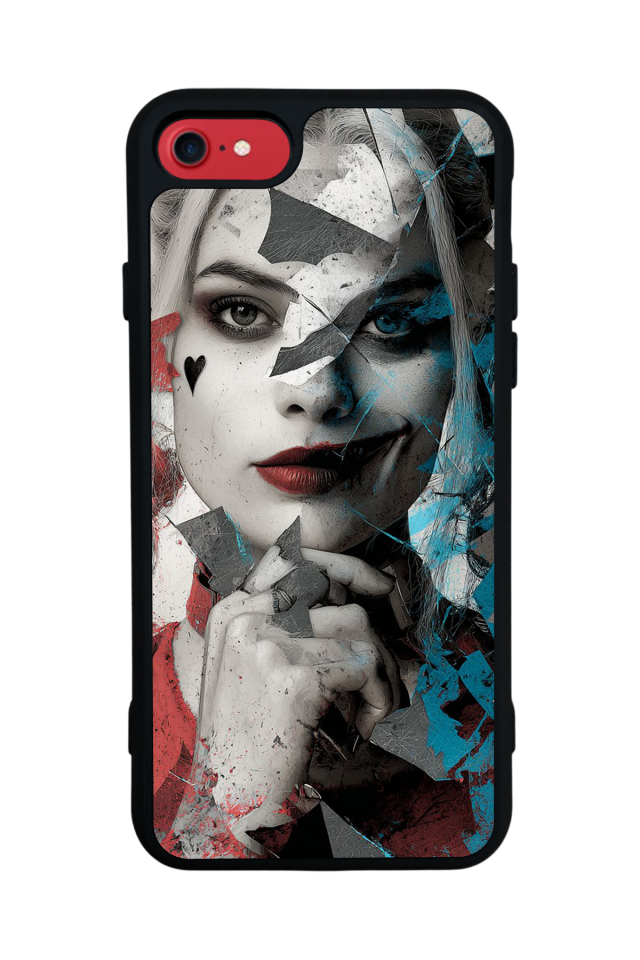 iPhone 8 Uyumlu HarleyQueen Tasarımlı Glossy Premium Kılıf