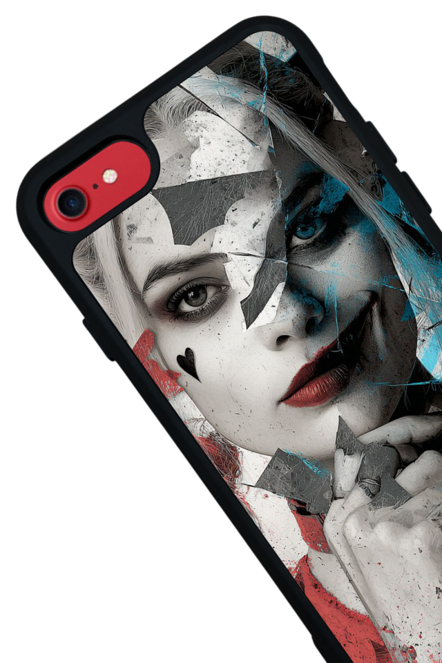 iPhone 8 Uyumlu HarleyQueen Tasarımlı Glossy Premium Kılıf