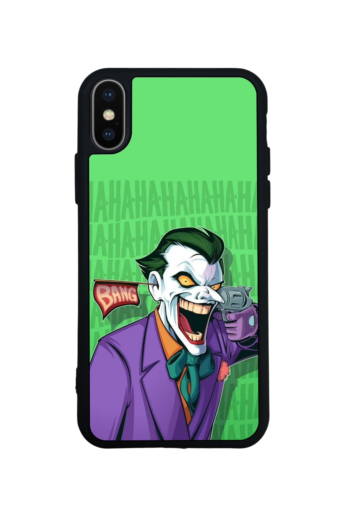 iPhone XS Max Uyumlu Joker Tasarımlı Glossy Premium Kılıf