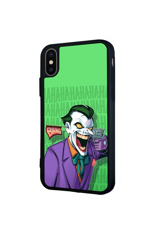 iPhone XS Max Uyumlu Joker Tasarımlı Glossy Premium Kılıf