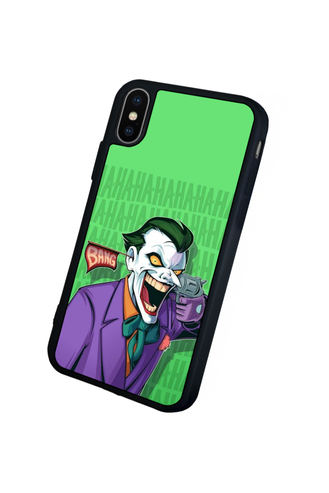 iPhone XS Max Uyumlu Joker Tasarımlı Glossy Premium Kılıf